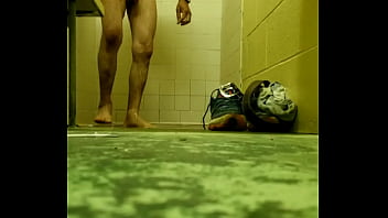 Straighy Guy Showering Spied