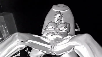 Latex Catsuit, Rubber Gimp, Leather Sex - Medical Chair.inversed.11deadface