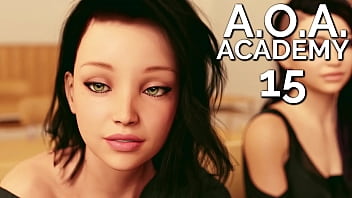 A.o.a. Academy #15 - First Lesson With Cute Rebecca