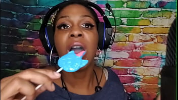 Horny Freak Sucking That Lollipop