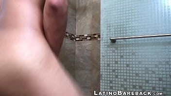Petite Latino Gay Roman Blake Jerks Off His Load Into Hand