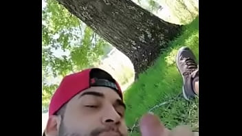 Rica Mamada Gay Al Aire Libre
