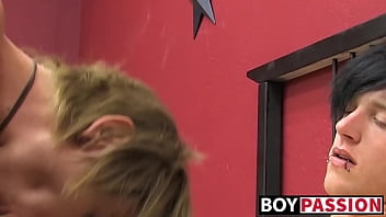 Skinny Twinks Dany And Miles Enjoy Anal Fuck In Bed All Day