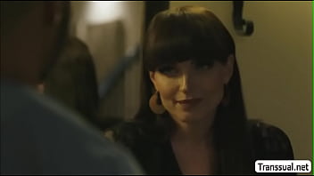 Tgirl Natalie Sucks A Black Guy Dicks