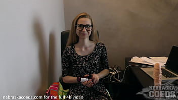 19yo Areana Fox In My Office With A Rather Large Dildo And Finger In Her Ass - fingering, young, office, pretty, tiny, casting, first-time, spinner, nervous, natural-tits, pretty- - Video 2326184