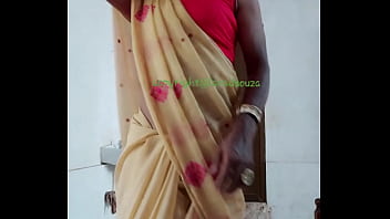 Indian Crossdresser Lara D_souza Sexy Video In Saree Part 1