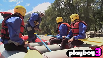 After Workout Perfect Petite Babes With Nice Asses Enjoyed Amazing Boating