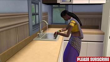 Step Son Returns Home From Work And Finds His Mom In His Bed Then He Fucks Her Thinking She Won_t Recognize Him Because Of The Mask On His Face | Indian Mom And Son