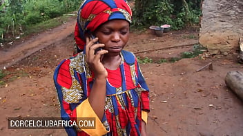 Brunette Ebony Hooks Up With A Stranger