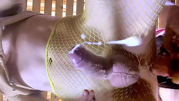 it' sperm rain !! Open your mouth ??