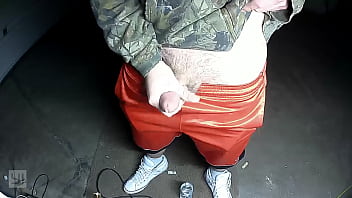Cum In The Garage