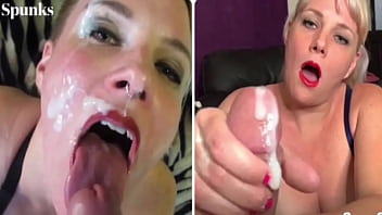 Amateur Cum Facial _ Swallow Compilation