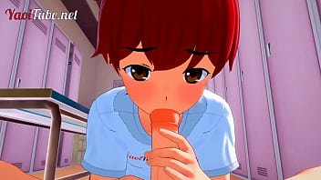 Yaoi 3d - Naru X Shiro [yaoiotube' Mascot] Handjob, Blowjob _ Anal