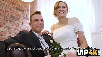 Vip4k. Un Couple Marié Décide De Vendre La Chatte De Sa Mariée à Bon Prix - stockings, sex, european, wife, fuck, czech, bride, watching, couple, for, cash, money, hunt4k - Video 2131455