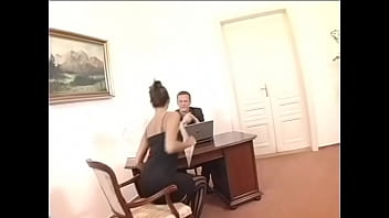 Cute Brunette Ass Fucked On The Table