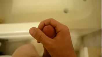 Jack Off In The Shower. Hot Cum. Huge White Cock. Cumshot