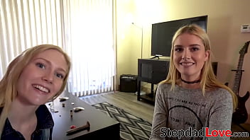 Emma Starletto And Mazzy Grace Threesome Sex With Stepdad