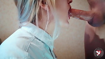 Student Stepsister Suck Big Dick After Classes Deepthroat Sloppy Blowjob Lovely Dove