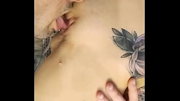 Stranger With Glasses Skillfully Licks Best Friend' Tight Vagina