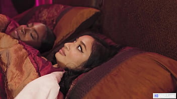 Avery Black Breaks Into Lesbian Black Babe Amari Anne' Home