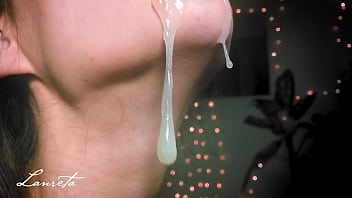Enthusiastic Close Up Blowjob W/ Throbbing Cum In Mouth - Pulsating Dick