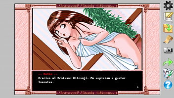 Immoral Study - Espa_ol - Scenario 1: Shirakawa Reiko - Retro Visual Novel - Full Gameplay - Scoop Software - (year 1995)