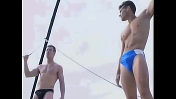 Gay Friends Meet Hot Stranger