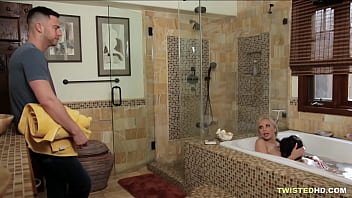 After Pouncing At Hubby, She Jumps On As Well - Elle, Gina Valentina