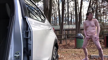 Jo Feet While Nude At Carpark Lot Dec 2019