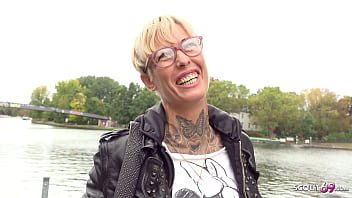 German Scout - Thin Painted Muva Vicky From Berlin Pickup And Filthy Rim Fuck