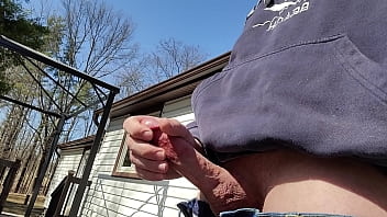 Public Cock Play Leads To Squirt