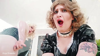 Bdsm Femdom Task From 2 Ladies - Arya Grander And Model Fetishaura