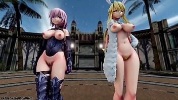 【mmd R18】b O N Appetit Artoria Mash By Randommmd