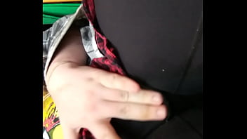 Sissy Rubs Panties... Wetting And Pissing