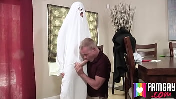 Grandpa' Ghost Costume Joslyn James, Marcus London