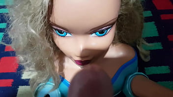 My Jizz Goes Directly To Barbie Doll Head