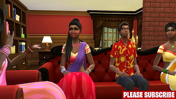 Three Indian Step-sisters Help Virgin Stepbrother Have Sex For The First Time As A Thank You For The Vacation He Gave