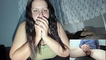 Naughty Wife Watching Random Guy Stroking While Her Husband Rest Next To Her