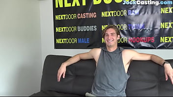 Hung Casting Straighty Enjoys Beating His Meat