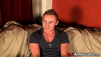 Horny Alternate Jock Jerks Off His Thick Cock While Moaning