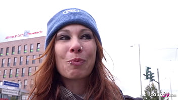 German Scout - Harter Erster Anal Sex Fuer Schlankes Teen Lana In Berlin