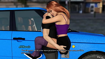 Intertwined 66, Teaching Sexy Redhead How To Drive