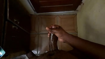 Oilling My Black Cock