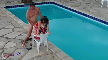 Sexo Na Piscina Com A Namorada - Casa Da Montanha - (video Completo No Red - Link Nos Coment_rios)