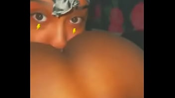 Beautiful Ebony Eating Black Mans Ass Rimjob $syndytaylor