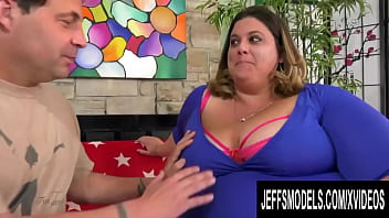 Hulking Fatty Erin Green Needs A Long Dick To Sate Her Desires