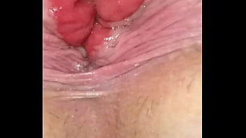Gapping My Ass Hole Up Close And Personal