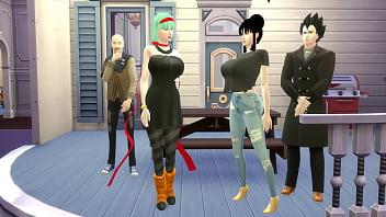 Goku Porn Cap1 Bulma Ve Al Maestro Roshi Follando Con Mil Y Se Une Junto A Vegeta