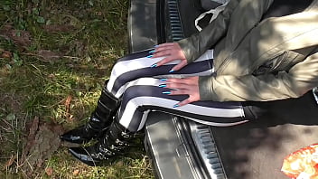 Maky - Latex, Walking, Public, Leggings - Unknown - 2025 - Passionate - Session - Video 2189099