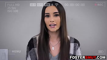 Foster Step Mom Makes Disobedient Stepdaughter Suck Her Strap-on